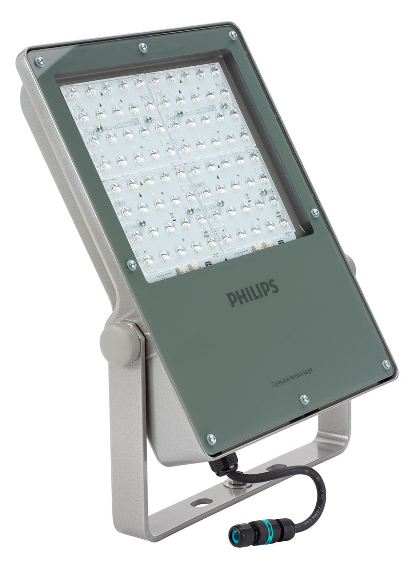 PHILIPS-LICHT LED-Anbaustrahler 146W alu CoreLineTempo BVP130 LED210-4S/740 PSU O