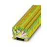 PHOENIX Schutzleiter-Reihenklemme gn/ge PTS 2,5-QUATTRO-PE 0,14-4qmm 1Etage