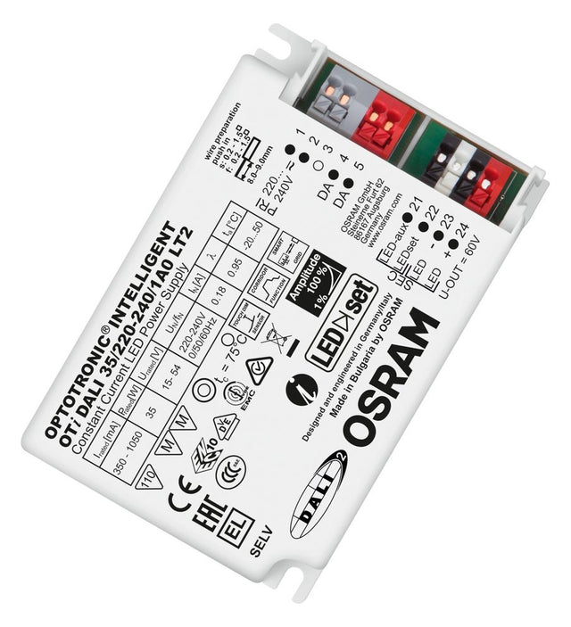 OSRAM LED-Steuerung 35W 1050mA 54V DALI Optotronic OTi DALI 35/220...240/1A0 LT2