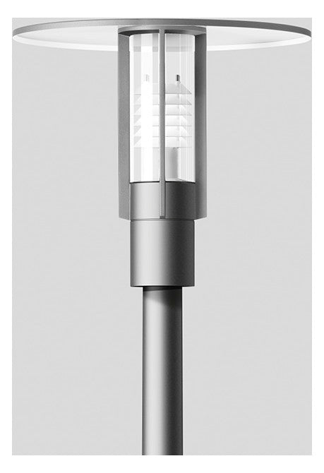BEGA LED-Aufsatzleuchte 26,5W 76mm 3000K 77142AK3 1791lm si Konv Alu Kst_tr IP65