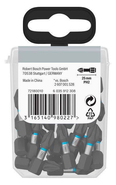 BOSCH-EW Bit-Set 25St 25xPH 2607002803