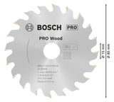 BOSCH-EW Kreissägeblatt  85mm 2608643071