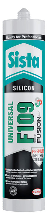 Walraven Silikon Sista F109 Universal 300ml neutralvern. Fusion anthrazit | HE-SF9AN