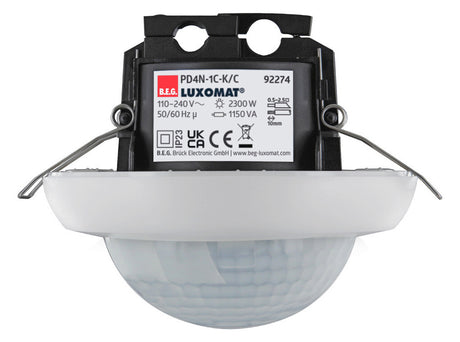 BEG Bewegungsmelder 360° EB ws BWM IP23 PD4N-1C-K-DE fernb 2300W