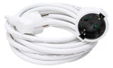KOPP Netzanschlussleitung 5m 3x1,5qmm ws 143301011 16A IP20 CEE7/4(Typ F) PVC
