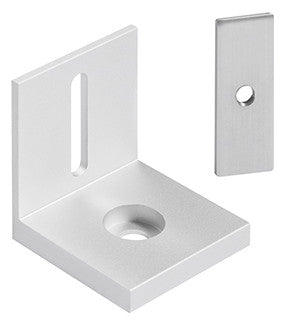 BARTHELME Wandhalterung alu L30mm B34mm CATANIA 62398801 H30mm