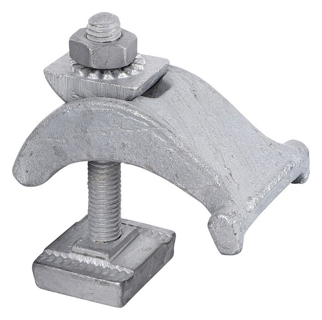 WALRAVEN Strut Trägerklammer Schwerlast fverz. 72x52x80 bis Flanschstärke 35 mm