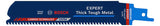 BOSCH-EW Säbelsägeblatt 150mm Edst Stahl RBE- 3ER S 955 CHM Nichteisen-Metalle