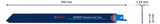 BOSCH-EW Säbelsägeblatt 250mm Edst RBE- 1ER S 1750 RD Hartmetallausführung
