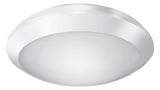 ESYLUX LED-Sensorleuchte 16W 3100K ws ALMA WCL 300 OP 1600 830 IP65 MD 1600lm