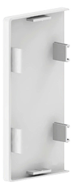 GGK Endstück GEB-K 130x65mm Kst li/re MBR 65x130/45-ES/3 rws RAL9010 unbeh