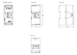 SIEMENS SPS-Digitales E/A-Modul 8Ausg 6ES7222-1BF32-0XB0 0,5A 20,4-28,8V