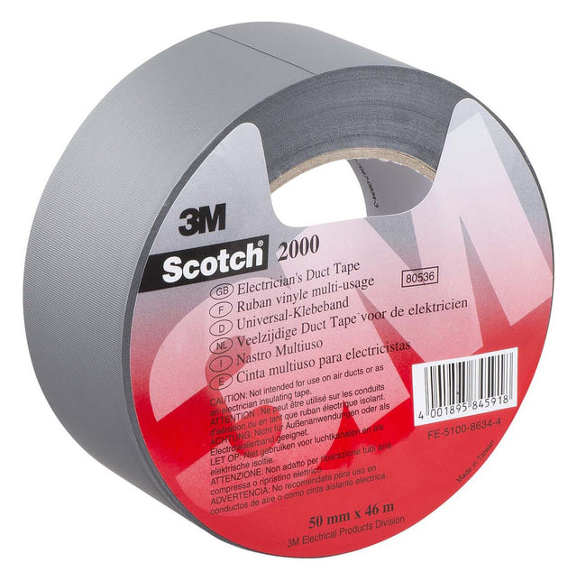 3M Isolierband PVC 50mm 46m gr UV-best 0,15mm SCOTCH2000