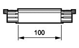 PHILIPS-LICHT Kupplung/Verbinder ger ws ZRS750 ICP WH (XTS21-3) 5p