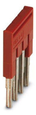 PHOENIX Querverbinder 4p rt steckb isol FBS 4-4 17,5A m.Berühr.schutz