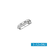ZUMTOBEL Kupplung/Verbinder ger sw 84mm 3PH/L3+DALI VERB BK