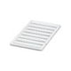 PHOENIX Klemmenmarkierung ws RM=6,2mm UC-TMF 6 unbedr