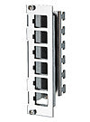 METZ CONNECT Modulträger 1HE 6Ports 130B20E2E-E Cat6A Schirm