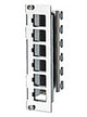 METZ CONNECT Modulträger 1HE 6Ports 130B20E2E-E Cat6A Schirm