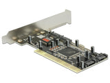 Delock PCI Karte > 4 x intern SATA mit RAID