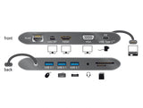 Delock USB Type-C™ 3.1 Dockingstation 4K 30 Hz