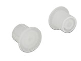 Delock Staubschutz für F Stecker 10 Stück transparent