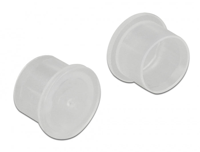 Delock Staubschutz für SMA Stecker 10 Stück transparent