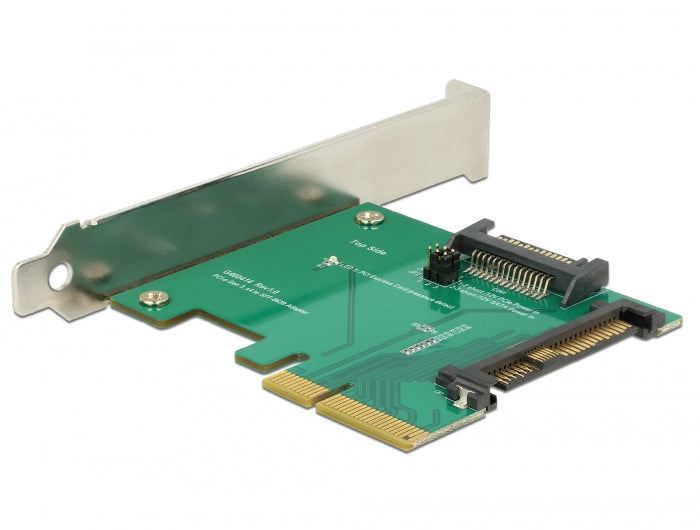 Delock PCI Express x4 Karte > 1 x intern U.2 NVMe SFF-8639 Stecker