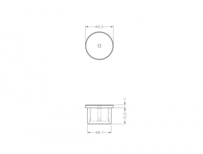 Delock Staubschutz für SMA Stecker 10 Stück transparent