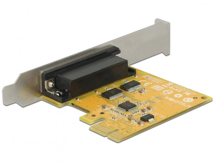 Delock PCI Express x1 Karte zu 2 x Seriell RS-232 High Speed 921K ESD Überspannungsschutz