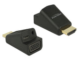 Delock Adapter HDMI-A Stecker > VGA Buchse mit Audio