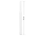 Delock LTE Antenne SMA Stecker 0,3 - 2,9 dBi omnidirektional starr weiß