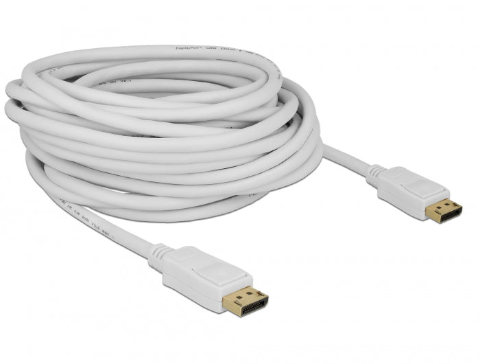 Delock Kabel DisplayPort 1.2 Stecker > DisplayPort Stecker 4K 60 Hz 10 m