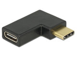 Delock Adapter USB 10 Gbps USB Type-C™ Stecker zu Buchse gewinkelt links / rechts