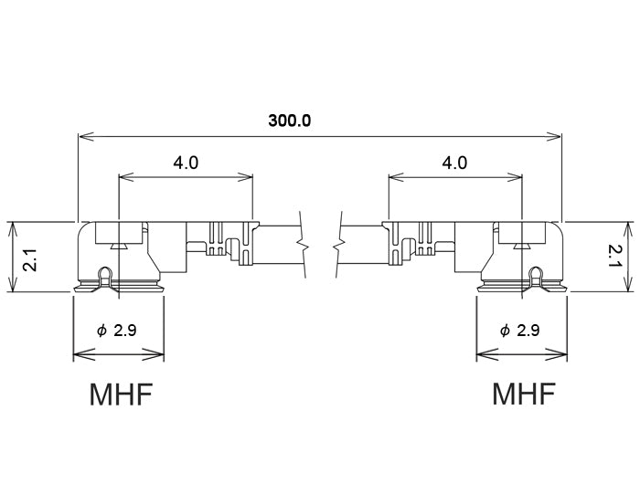 Delock Antennenkabel I-PEX Inc., MHF® I Stecker zu I-PEX Inc., MHF® I Stecker 1,13 30 cm