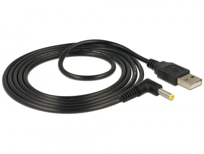 Delock Stromkabel USB > DC 4,0 x 1,7 mm Stecker 90° 1,5 m
