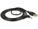 Delock Stromkabel USB > DC 4,0 x 1,7 mm Stecker 90° 1,5 m