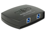 Delock USB 5 Gbps Switch für 2 PC an 1 Gerät