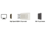 Delock Adapter HDMI-A Stecker > VGA Buchse
