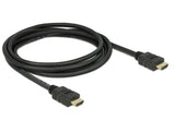 Delock Kabel High Speed HDMI mit Ethernet HDMI A Stecker > HDMI A Stecker 3D 4K 1 m