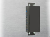 Delock Externer Industrie Hub 7 x USB 3.0 Typ-A mit 20 kV ESD Schutz