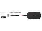 Delock Optische 4-Tasten USB Gaming Maus