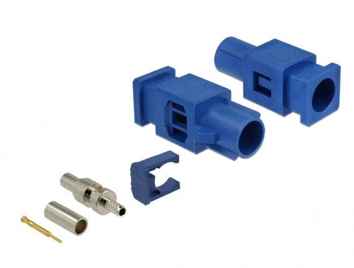 Delock FAKRA C Stecker Federpin zum Crimpen