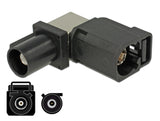 Delock Adapter FAKRA A Buchse 90° > FAKRA A Stecker