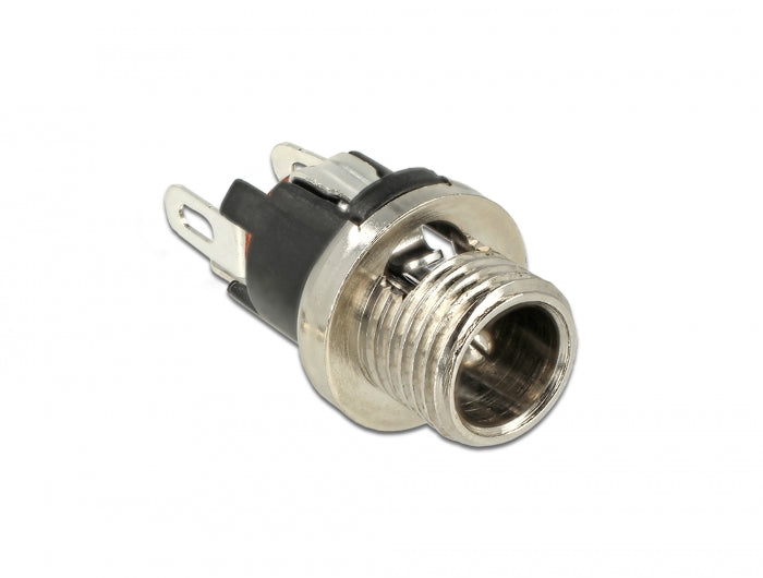 Delock Steckverbinder DC 5,5 x 2,1 x 9,5 mm Buchse zum Einbau Lötversion