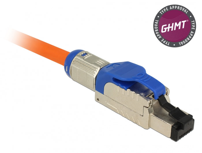 Delock RJ45 Stecker feldkonfektionierbar Cat.8.1 Metall