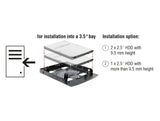 Delock Einbaurahmen 3.5″ > 2 x 2.5″ HDD