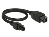 Delock Micro Fit 3.0 4 Pin Verlängerungskabel Stecker > Buchse 30 cm