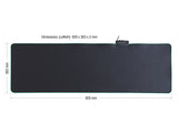 Delock USB Mauspad 920 x 303 x 3 mm mit RGB Beleuchtung