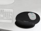 Delock Ergonomisches Mauspad mit Handballenauflage schwarz 252 x 227 mm